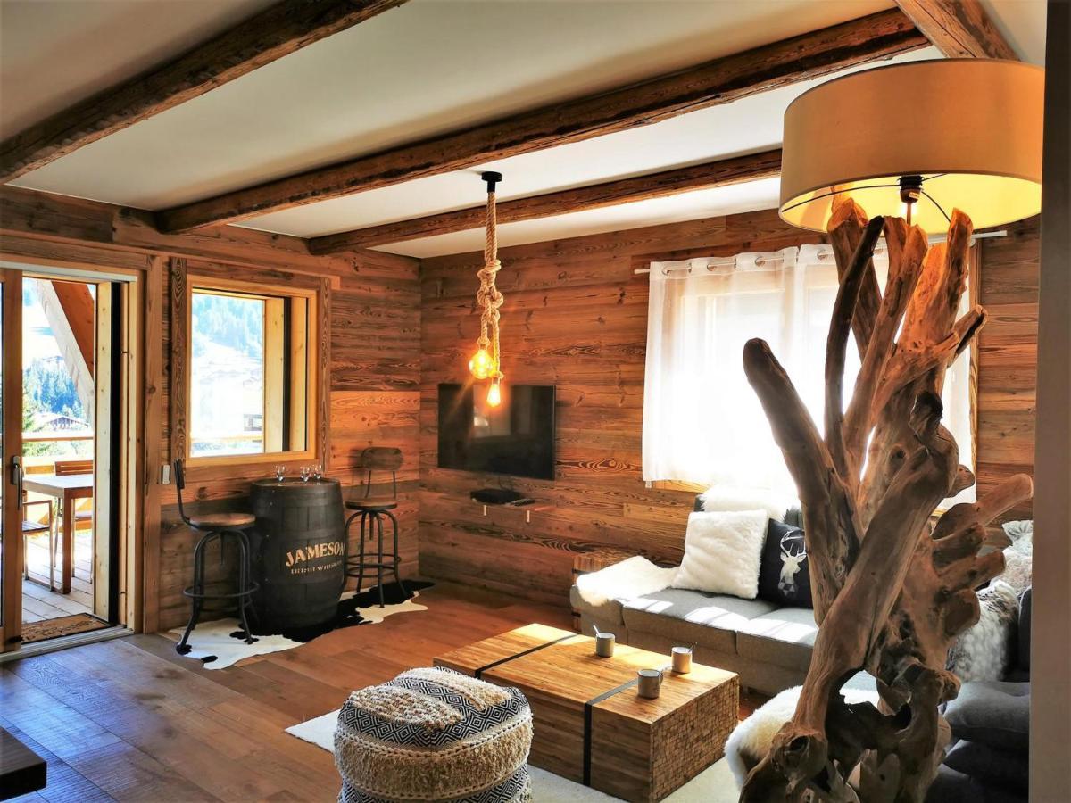 Appartement De Prestige Spacieux Et Lumineux Avec Sauna Et Parking Inclus - Fr-1-598-48 Les Gets Eksteriør bilde